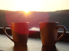 2010 08-Coffee Beaver Lake Arkansas